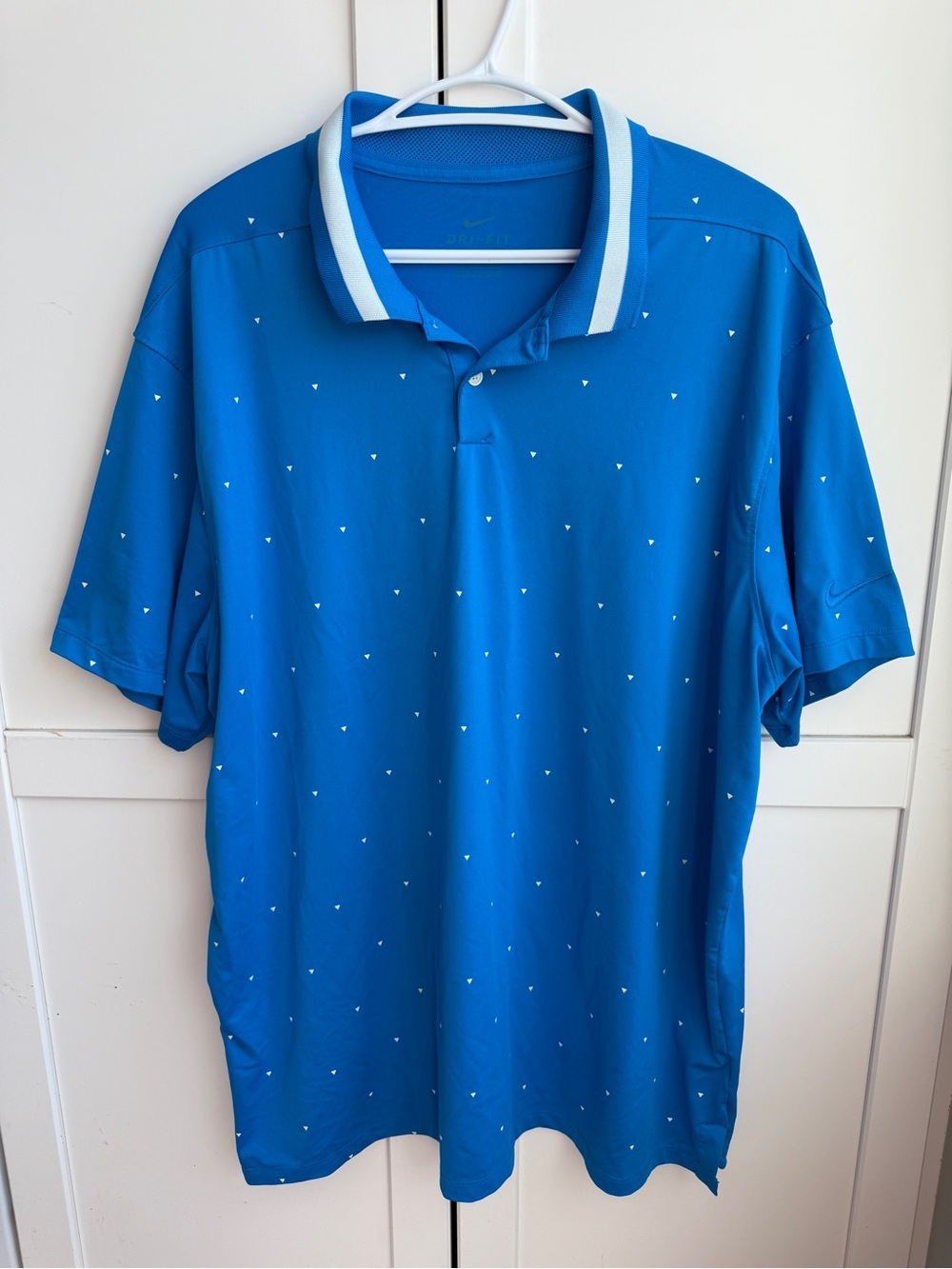 Nike Dri-FIT Men’s Blue Golf Polo Shirt Size XL